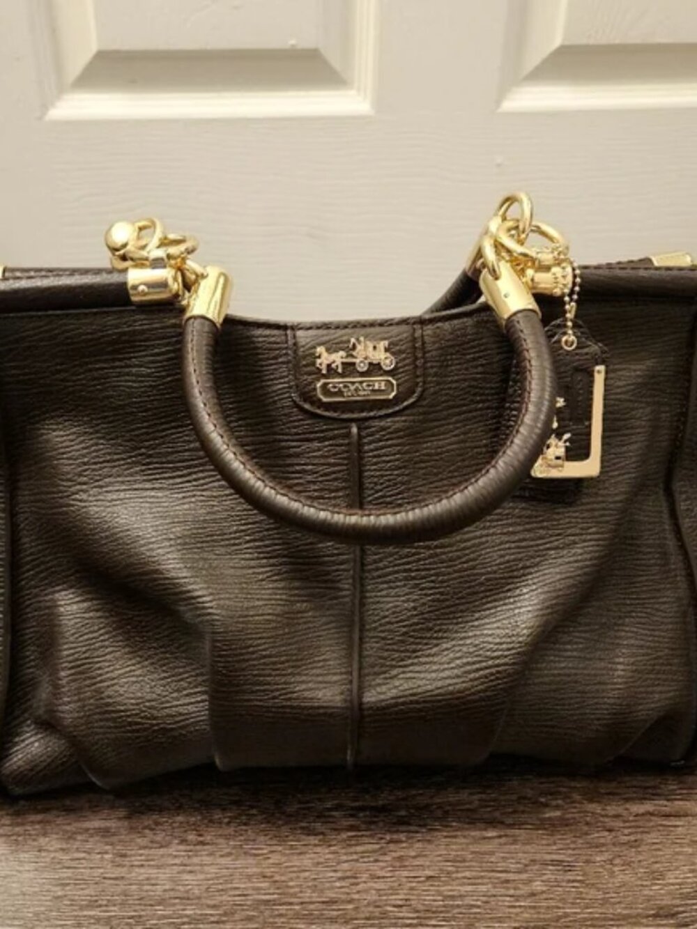 Coach Madison Pinnacle Carrie Satchel 21503